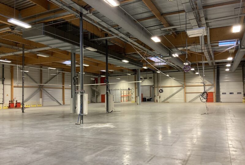 Site industriel de 3 645 m² à vendre sur le Composite Park à Porcelette