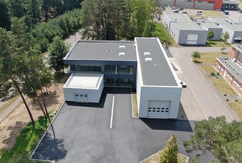 Workshop and office building ideally located on the Composite Park in Porcelette.