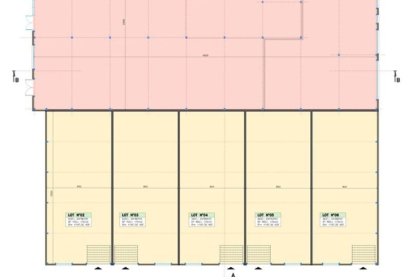 THIONVILLE-METZANGE : construction d'un ensemble d'activités
