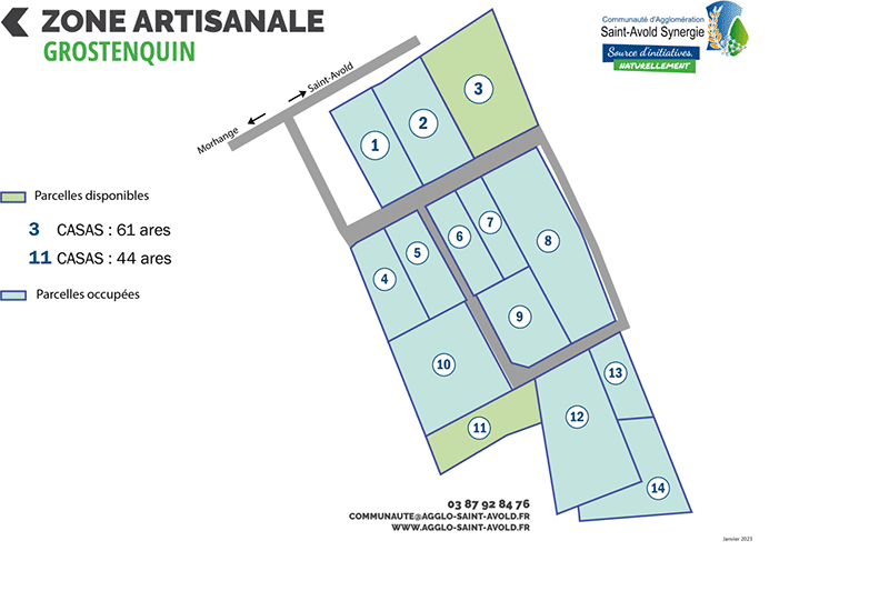 Zone artisanale - Grostenquin