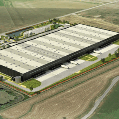 Construction de deux bâtiments logistique à Goin