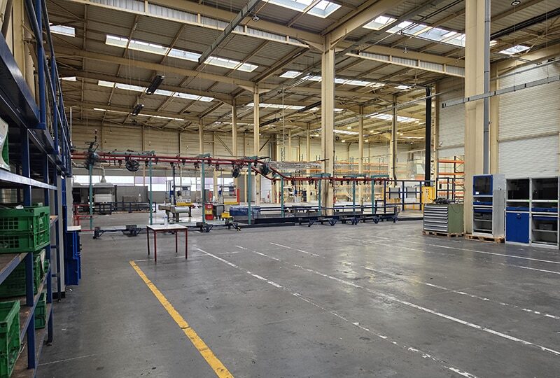 18 556 m² de surfaces disponibles pour ce bâtiment industriel à Faulquemont