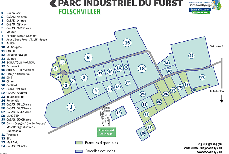 Des terrains industriels prêts à accueillir votre activité à Folschviller