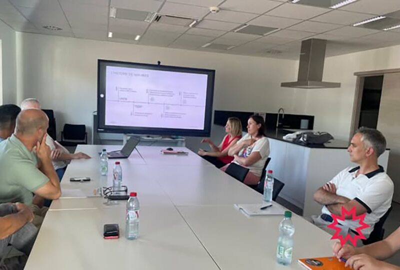 Retour sur la visite de l’entreprise Van Hees du 24 juin dernier sur le Technopole Sud de Forbach !