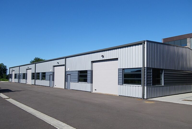 Pépinière d'entreprises - Eurodev Center Forbach / atelier extérieur